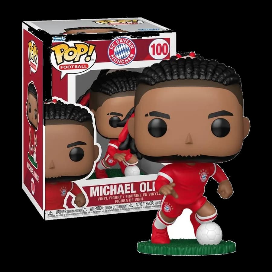 FUNKO POP! FOOTBALL: FC BAYERN MUNCHEN - MICHAEL OLISE #100 VINYL FIGURE