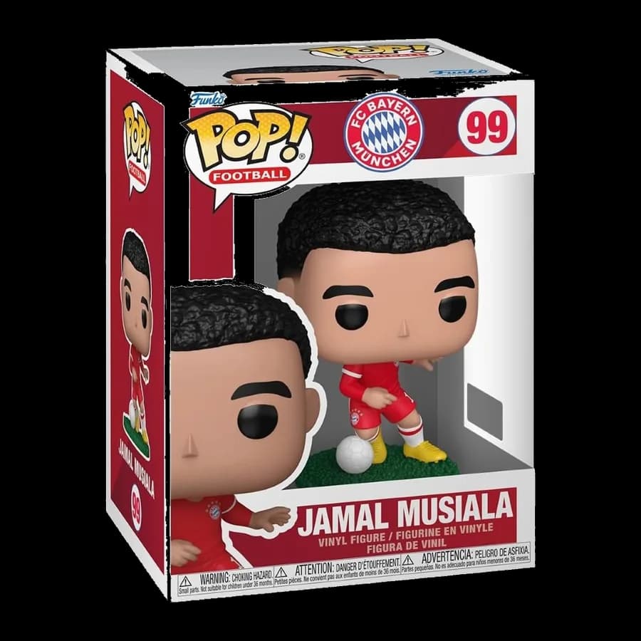 FUNKO POP! FOOTBALL: FC BAYERN MUNCHEN - JAMAL MUSIALA #99 VINYL FIGURE