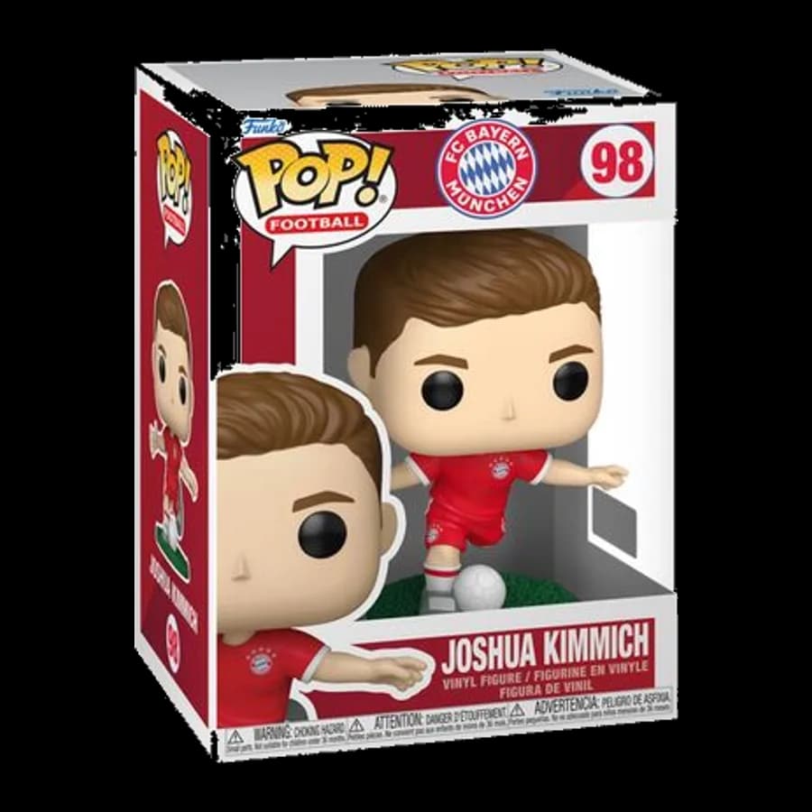 FUNKO POP! FOOTBALL: FC BAYERN MUNCHEN - JOSHUA KIMMICH #98 VINYL FIGURE