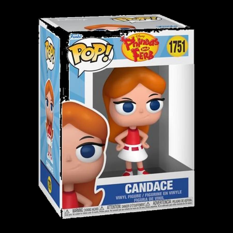 FUNKO POP! DISNEY: PHINEAS AND FERB - CANDACE #1751 VINYL FIGURE
