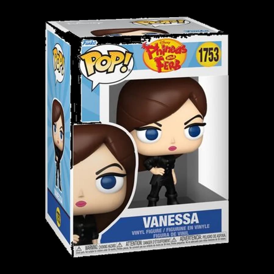 FUNKO POP! DISNEY: PHINEAS AND FERB - VANESSA #1753 VINYL FIGURE