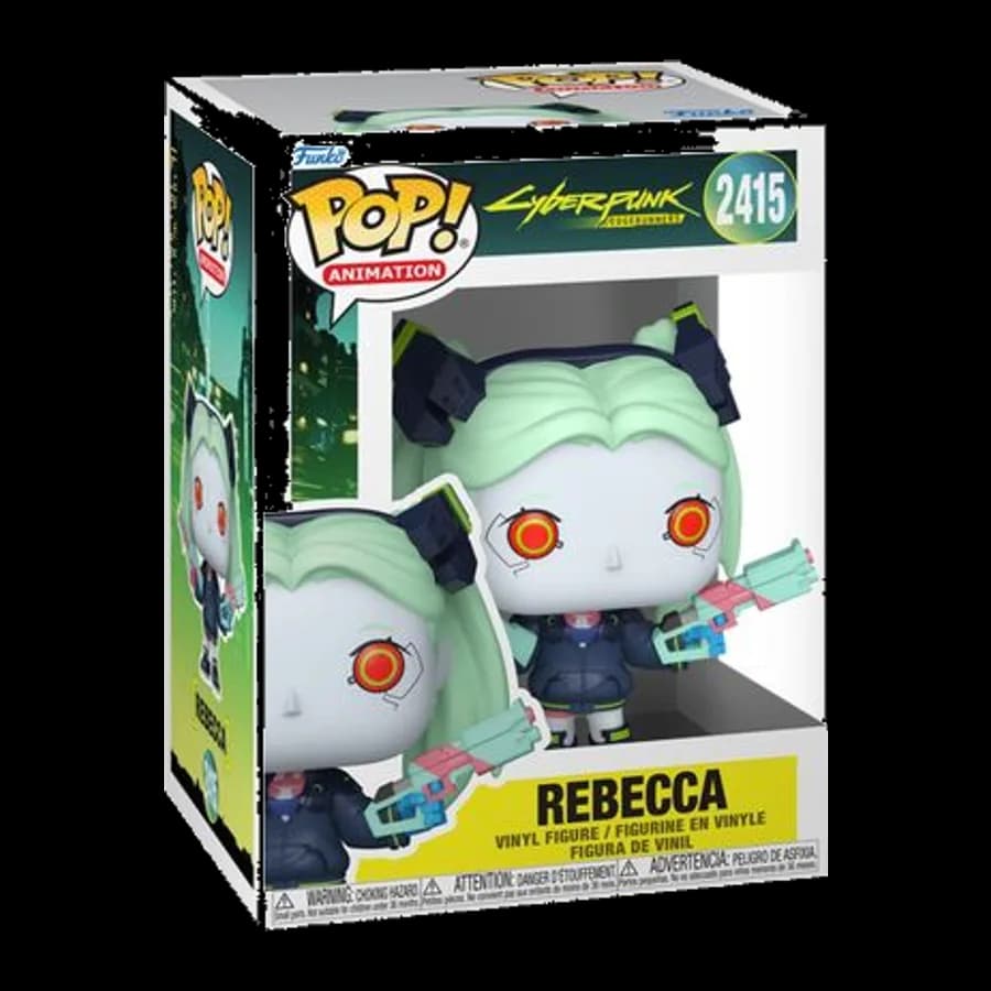 FUNKO POP! ANIMATION: CYBERPUNK EDGERUNNERS - REBECCA #2415 VINYL FIGURE
