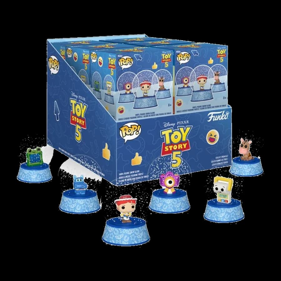 FUNKO MINI SNOW GLOBES DISNEY: TOY STORY 5 VINYL FIGURE (BLIND BOX/RANDOM)