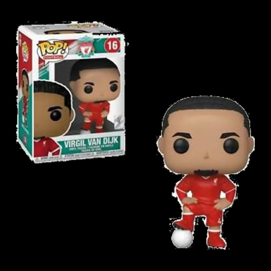 FUNKO POP! FOOTBALL: LIVERPOOL - VIRGIL VAN DIJK #16 VINYL FIGURE