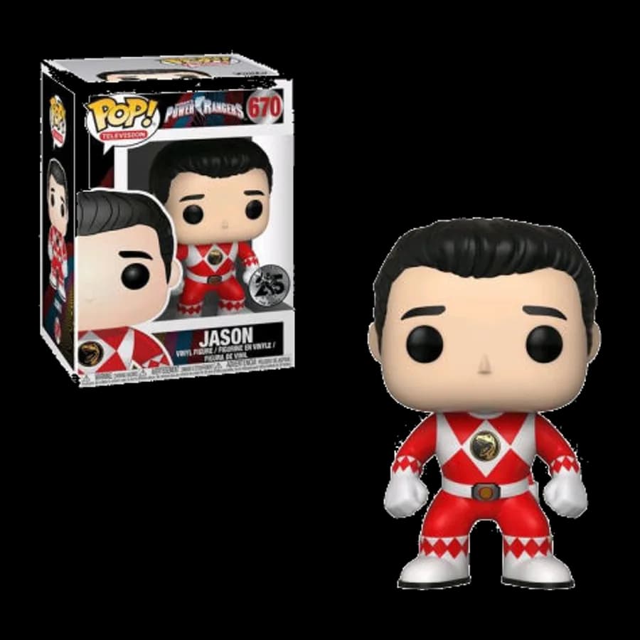 POP! TELEVISION - POWER RANGERS - JASON # 670 VINYL FIGURE