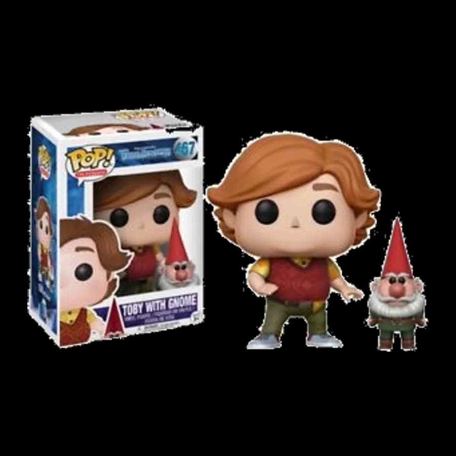 POP! TELEVISION - TROLL HUNTERS - TOBY WITH GNOME # 467 VINYL FIGURE
