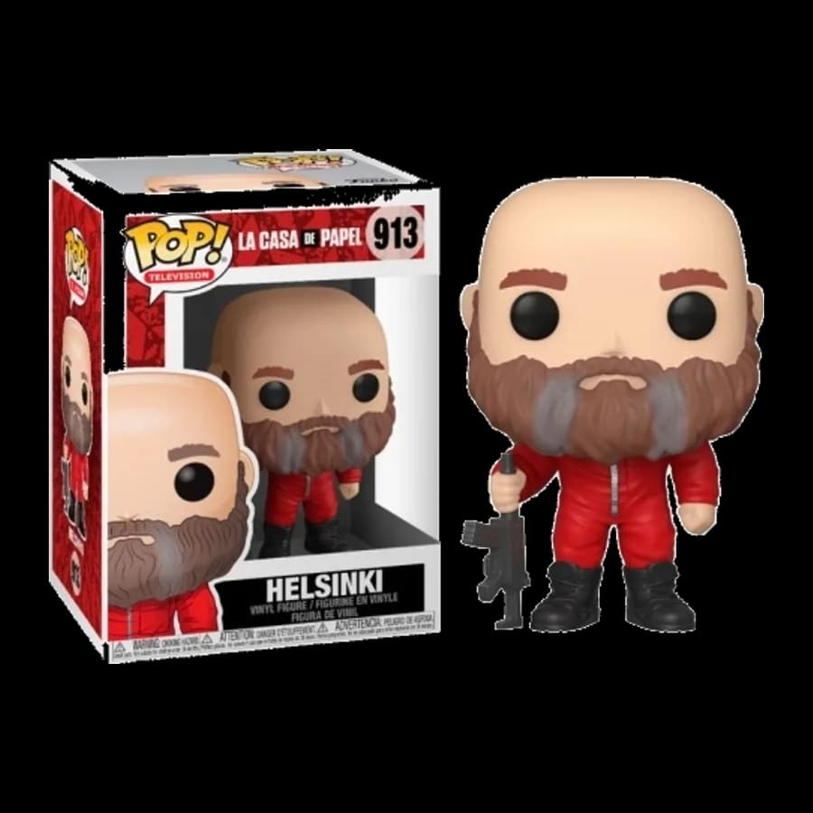 FUNKO POP! TELEVISION - LA CASA DE PAPEL - HELSINKI # 913 VINYL FIGURE