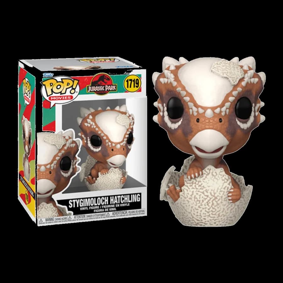 FUNKO POP! MOVIES: JURASSIC PARK - STYGIMOLOCH HATCHLING #1719 VINYL FIGURE