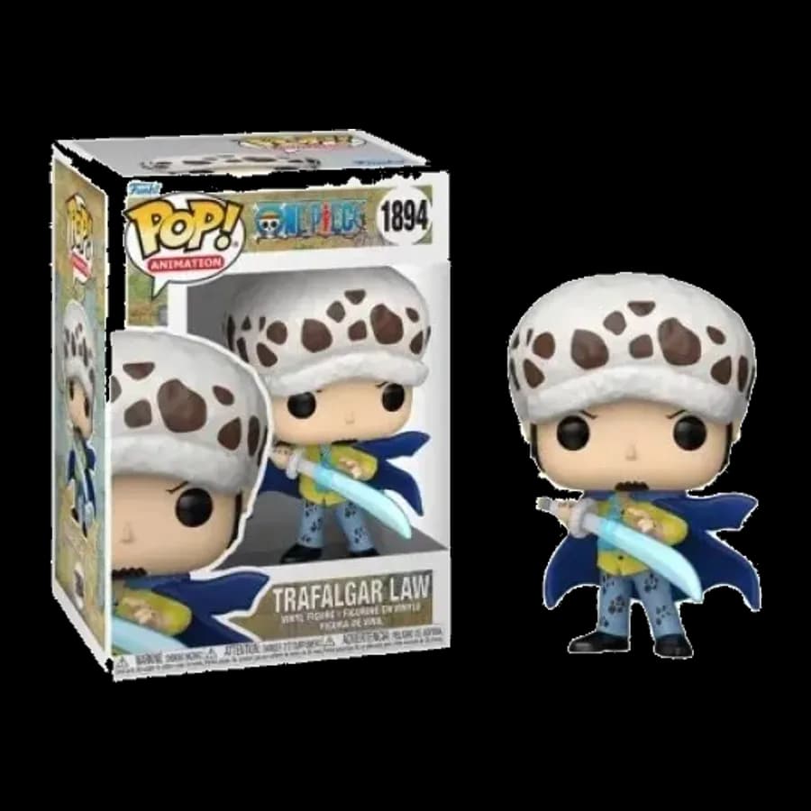 FUNKO POP! ANIMATION: ONE PIECE - TRAFAIGAR LAW #1894 VINYL FIGURE