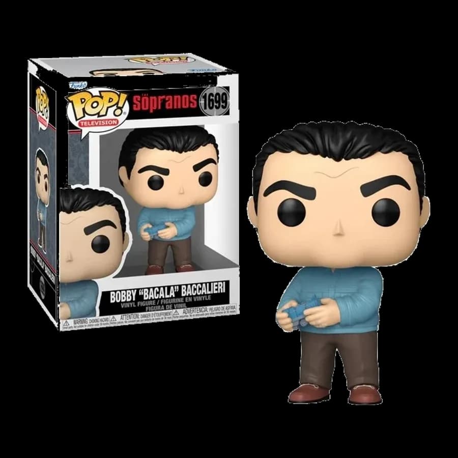 FUNKO POP! TELEVISION: THE SOPRANOS - BOBBY ''BACALA'' BACCALIERI #1699 VINYL FIGURE