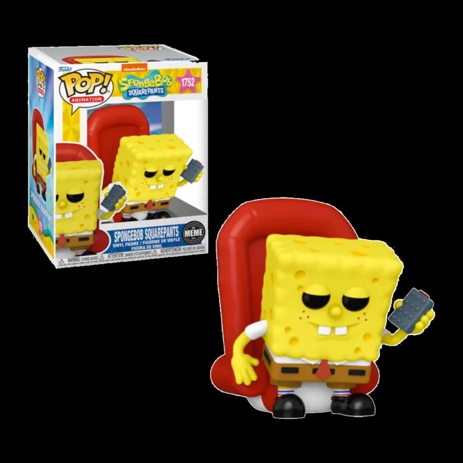 FUNKO POP! PREMIUM ANIMATION: MEME - SPONGEBOB SQUAREPANTS #1752 VINYL FIGURE