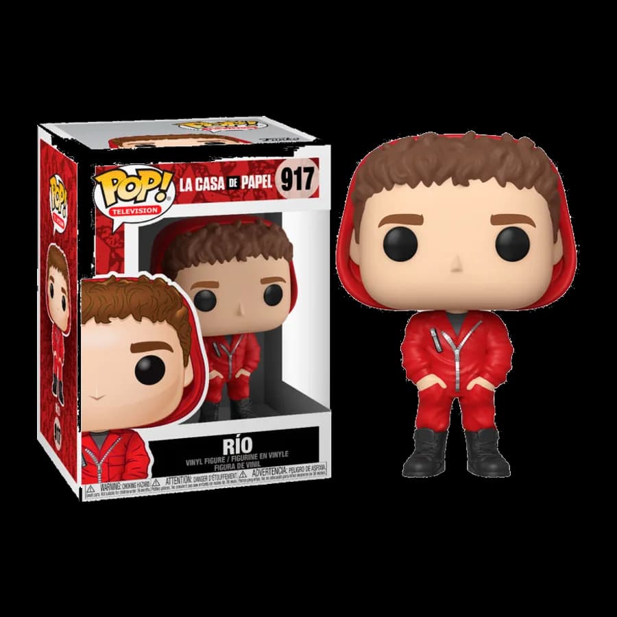 FUNKO POP! TELEVISION: LA CASA DE PAPEL - RIO #917 VINYL FIGURE