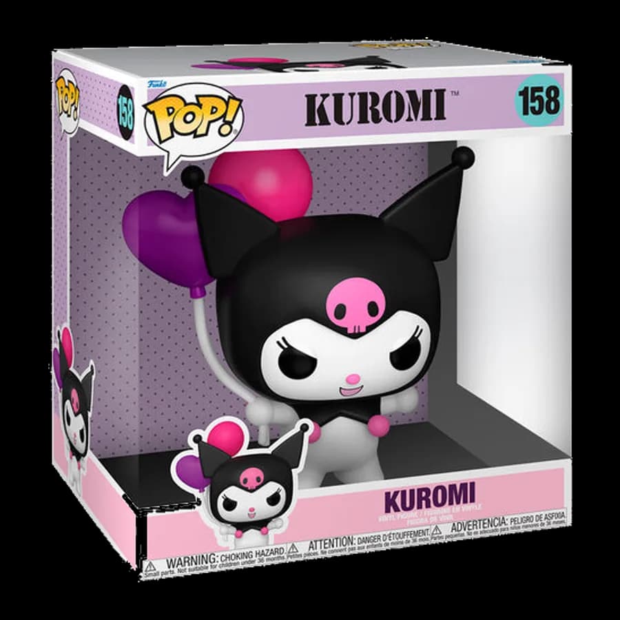 FUNKO POP! JUMBO: KUROMI #158 VINYL FIGURE (10'')