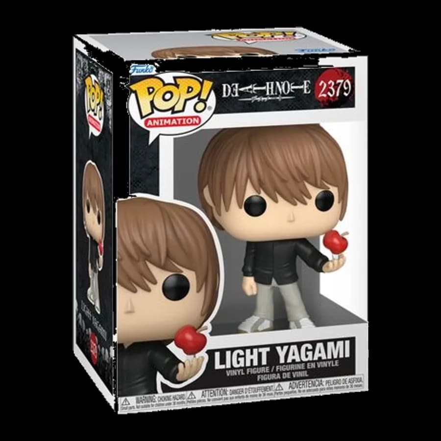 FUNKO POP! ANIMATION: DEATH NOTE - LIGHT YAGAMI #2379 VINYL FIGURE