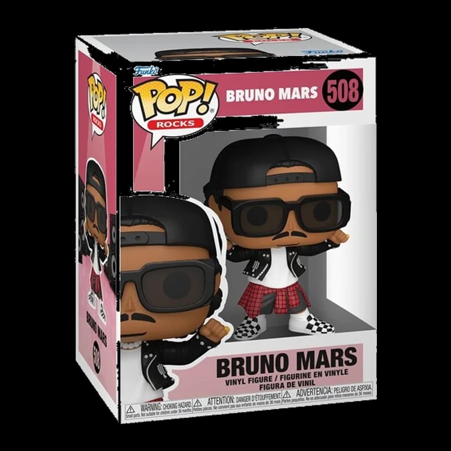 FUNKO POP! ROCKS: BRUNO MARS #508 VINYL FIGURE