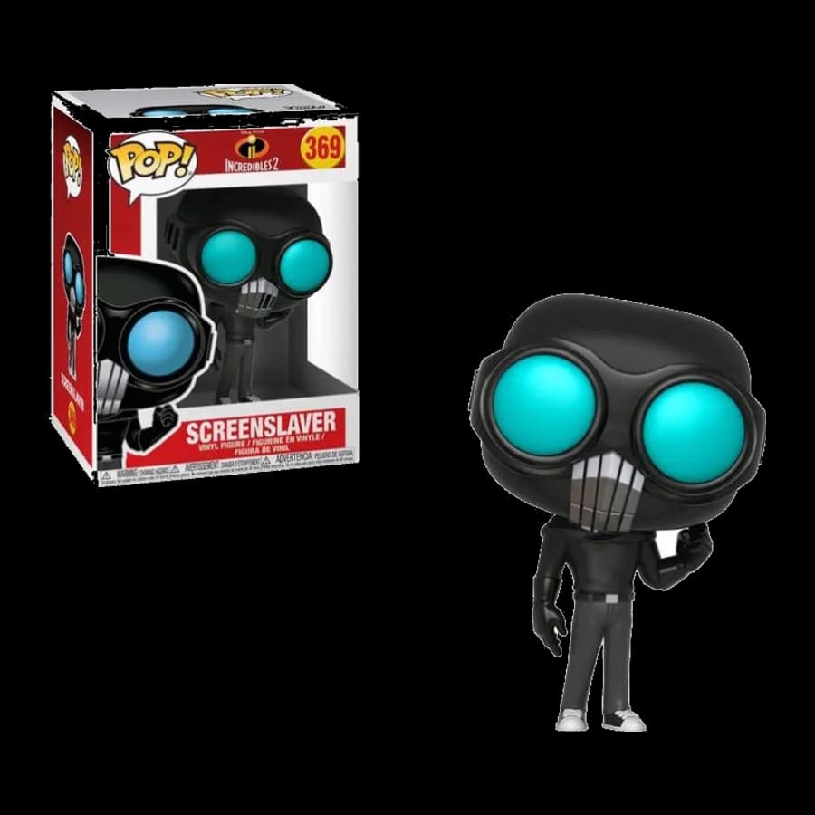 FUNKO POP! DISNEY: INCREDIBLES 2 - SCREENSLAVER #369 VINYL FIGURE