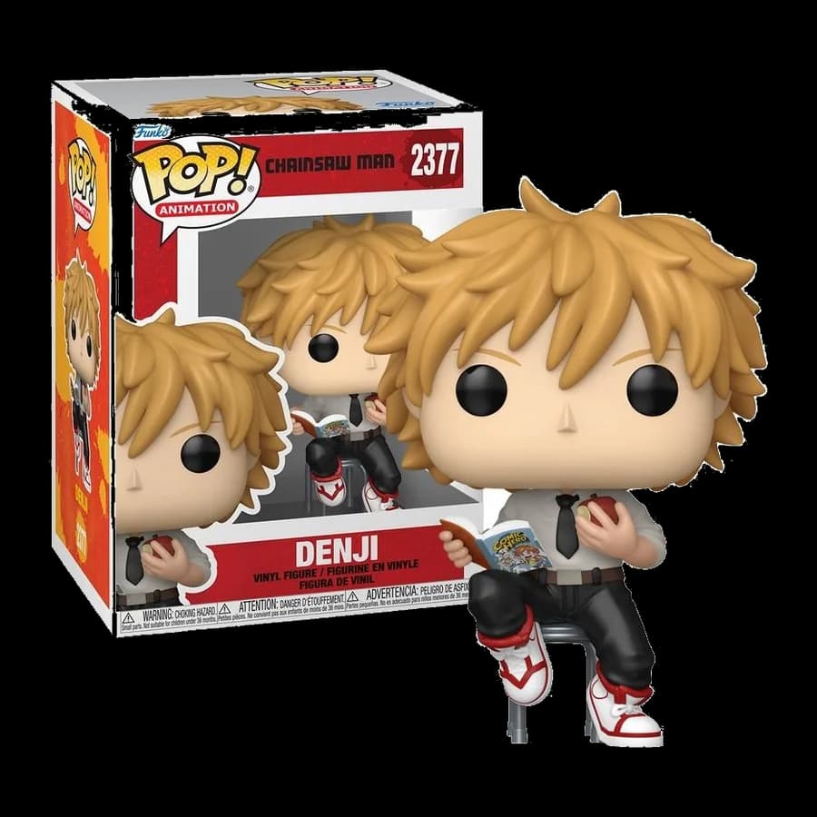 FUNKO POP! ANIMATION: CHAINSAW MAN - DENJI #2377 VINYL FIGURE