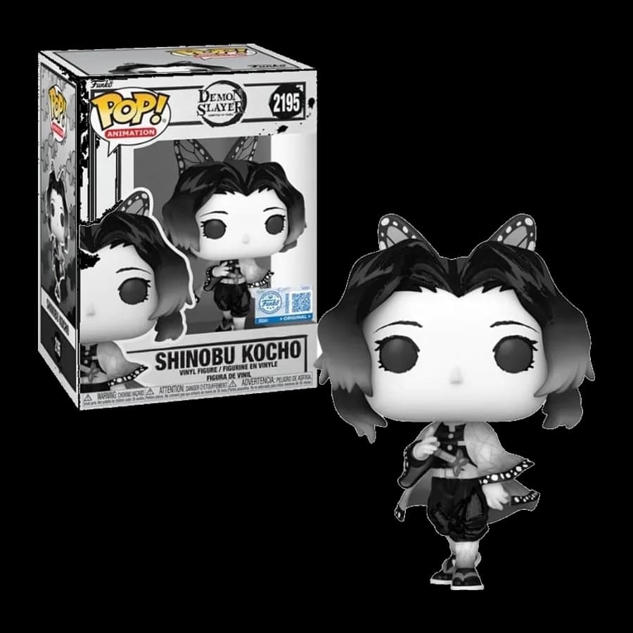FUNKO POP! ANIMATION: DEMON SLAYER KIMETSU NO YAIBA - SHINOBU KOCHO (SUMI-INK) (SPECIAL EDITION) #2195 VINYL FIGURE
