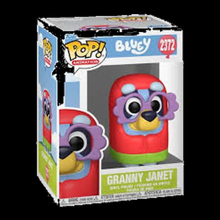 FUNKO POP! ANIMATION: BLUEY - GRANNY JANET #2372 VINYL FIGURE