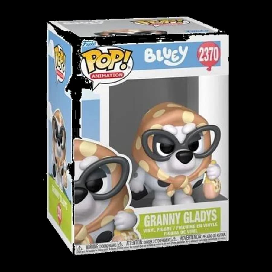 FUNKO POP! ANIMATION: BLUEY - GRANNY GLADYS #2370 VINYL FIGURE