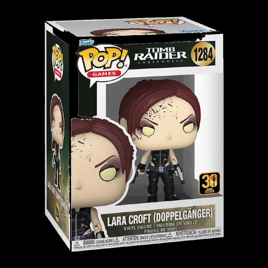 FUNKO POP! GAMES: TOMB RAIDER (UNDERWORLD) - LARA CROFT (DOPPELGANGER) #1284 VINYL FIGURE
