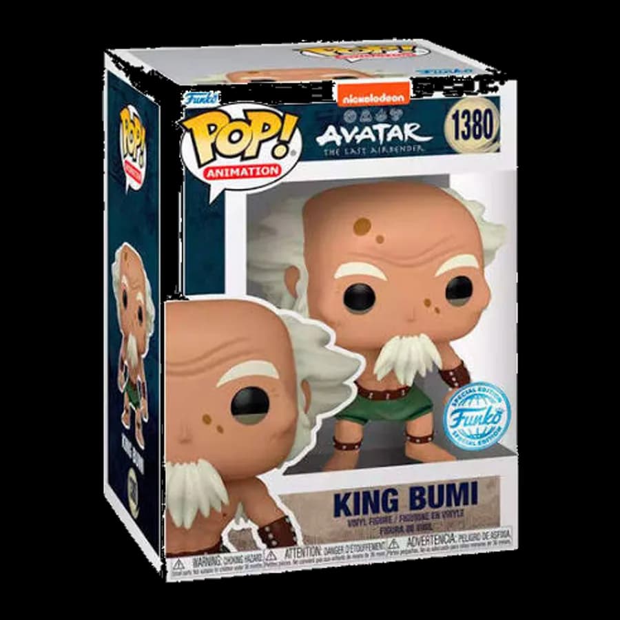 FUNKO POP! ANIMATION: AVATAR THE LAST AIRBENDER - KING BUMI (SPECIAL EDITION) #1380 VINYL FIGURE