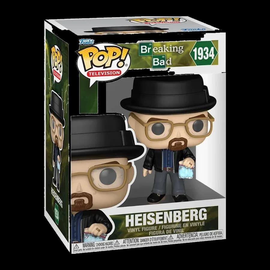 FUNKO POP! TELEVISION: BREAKING BAD - HEISENBERG #1934 VINYL FIGURE
