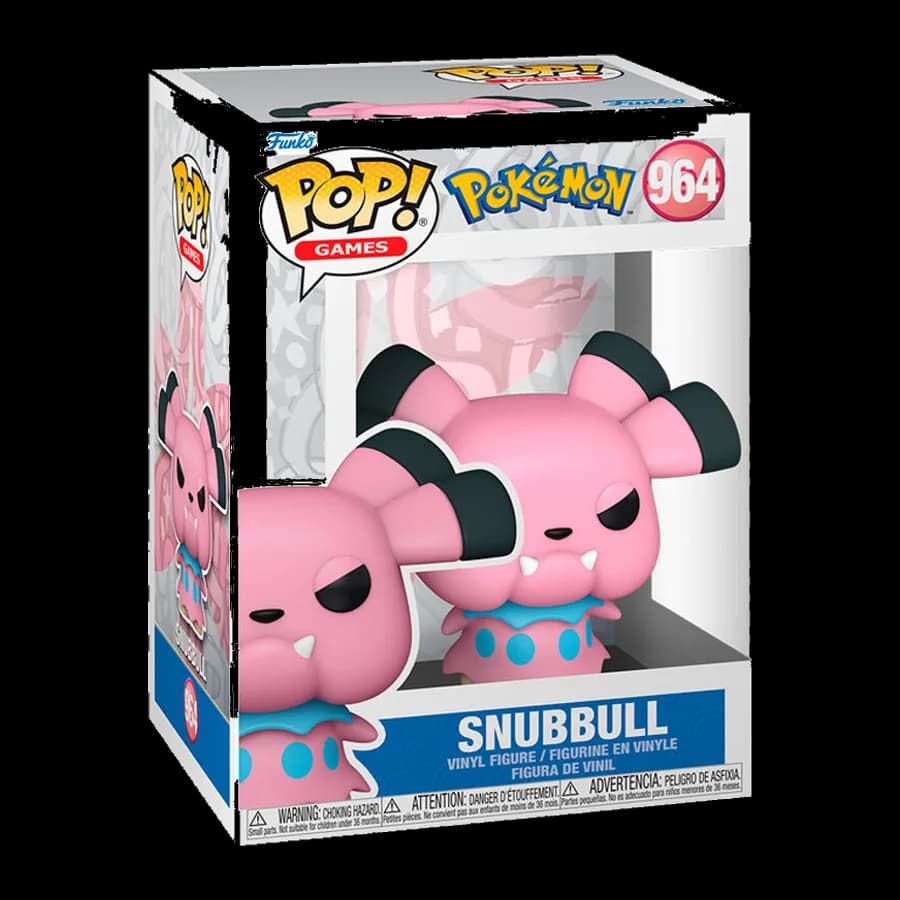 FUNKO POP! GAMES: POKEMON - SNUBBULL #964 VINYL FIGURE