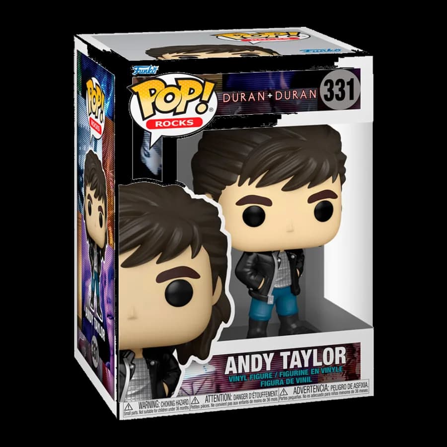 FUNKO POP! ROCKS: DURAN DURAN - ANDY TAYLOR #331 VINYL FIGURE