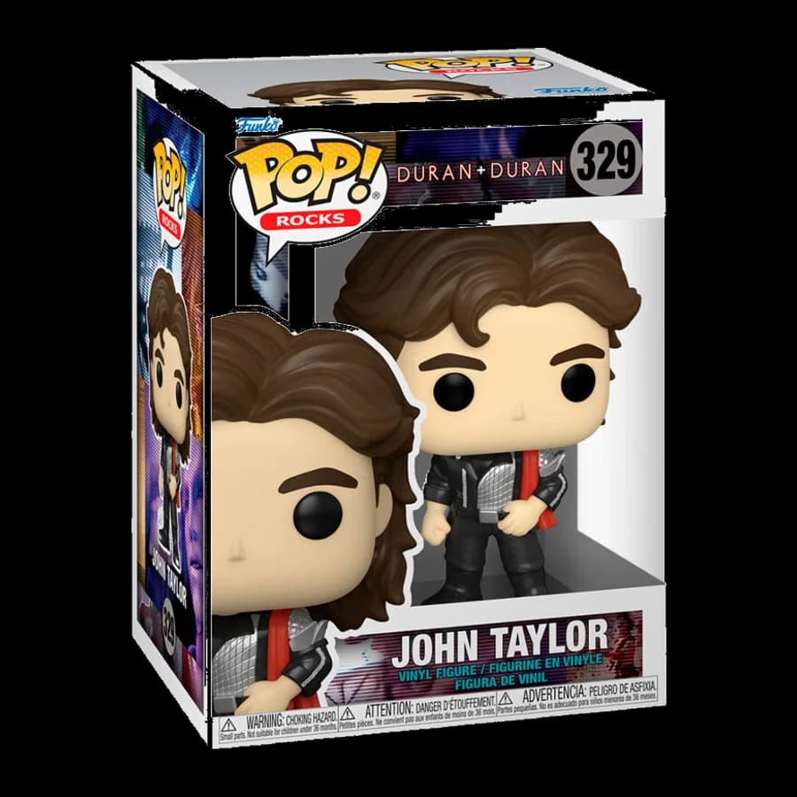 FUNKO POP! ROCKS: DURAN DURAN - JOHN TAYLOR #329 VINYL FIGURE
