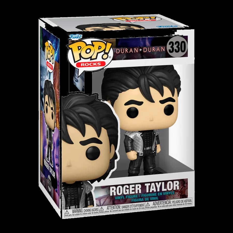 FUNKO POP! ROCKS: DURAN DURAN - ROGER TAYLOR #330 VINYL FIGURE