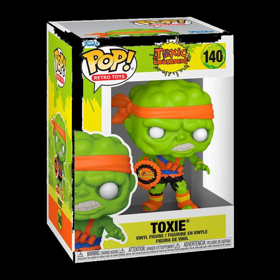 FUNKO POP! RETRO TOYS: TOXIC CRUSADERS - TOXIE #140 VINYL FIGURE