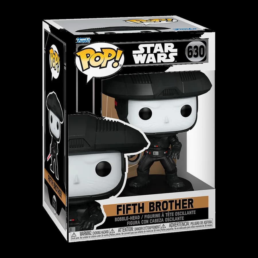 FUNKO POP! STAR WARS - OBI-WAN KENOBI 2 FIFTH BROTHER #630 VINYL FIGURE