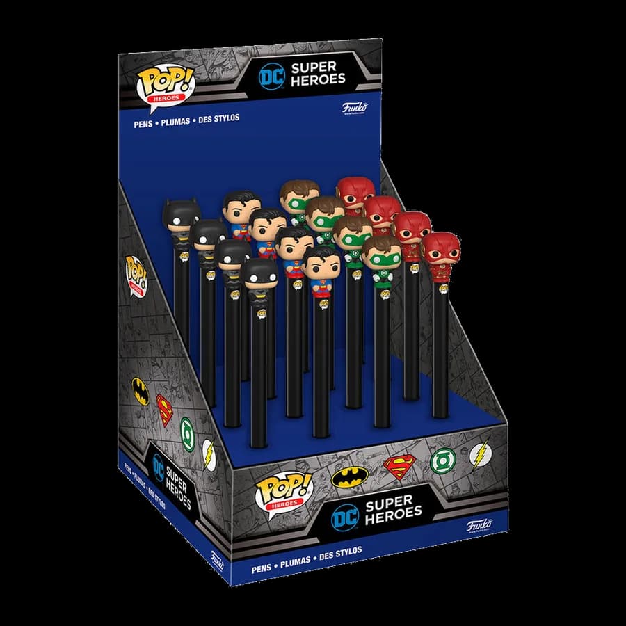FUNKO POP! HEROES: DC COMICS PENS (ASSORTED)