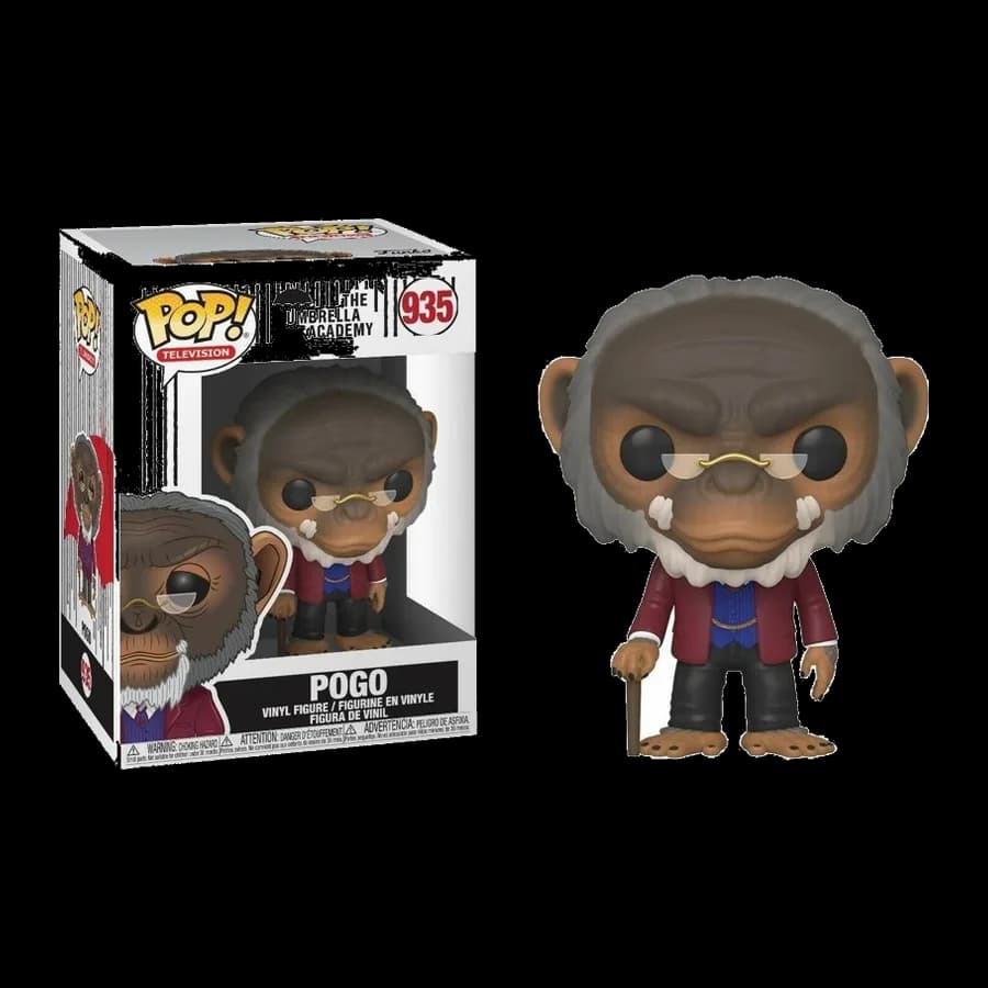 FUNKO POP! TELEVISION : THE UMBRELLA ACAEDEMY - POGO #935 VINYL FIGURE