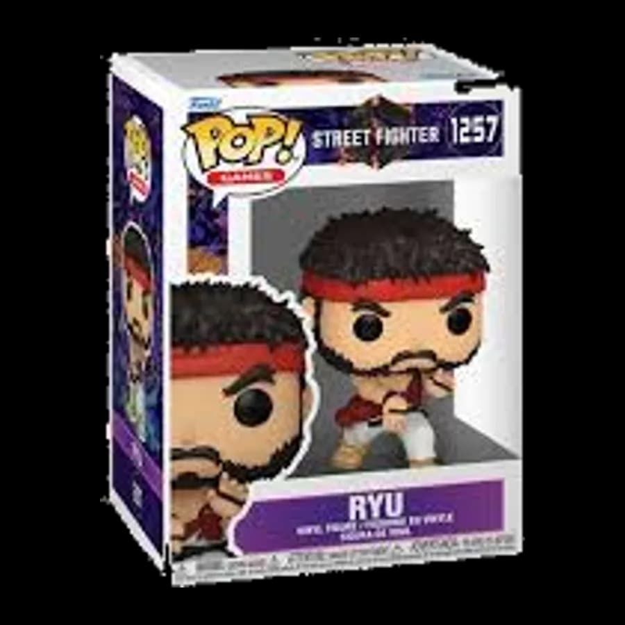 FUNKO POP! GAMES: STREET FIGHTER - RYU #1257 VINYL FIGURE