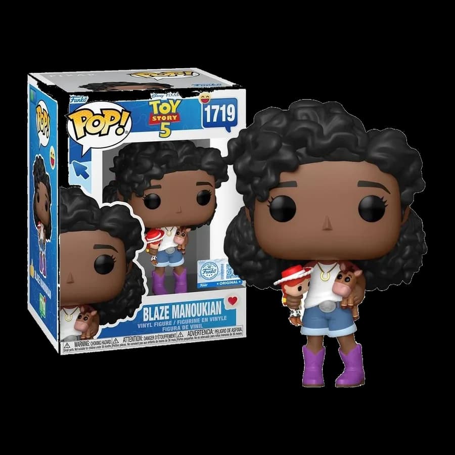 FUNKO POP! DISNEY: TOY STORY 5 - BLAZE MANOUKIAN (SPECIAL EDITION) #1719 VINYL FIGURE
