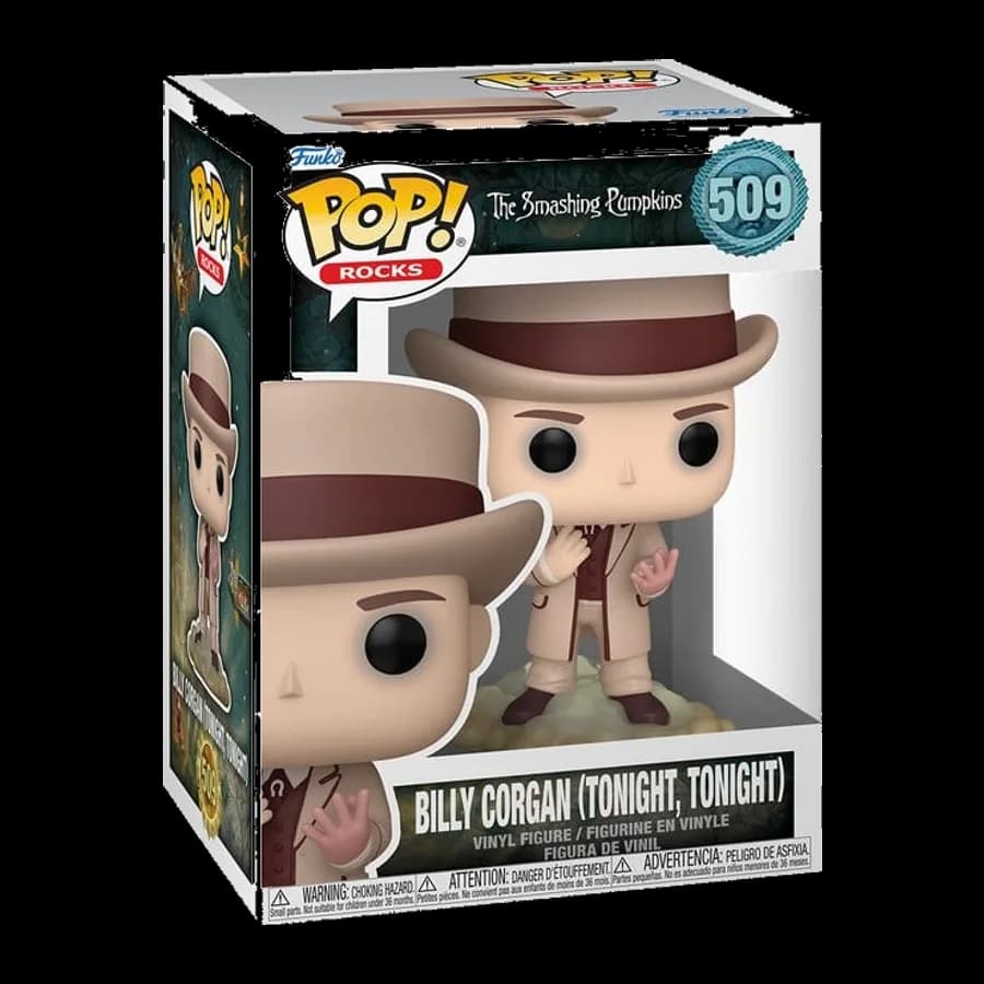 FUNKO POP! ROCKS: THE SMASHING PUMPKINS - BILLY CORGAN (TONIGHT, TONIGHT) #509 VINYL FIGURE