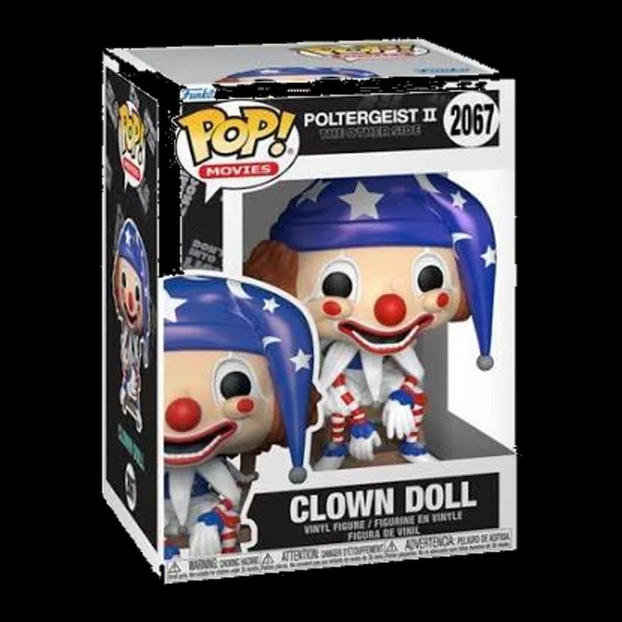 FUNKO POP! MOVIES: POLTERGEIST II THE OTHER SIDE - CLOWN DOLL #2067 VINYL FIGURE