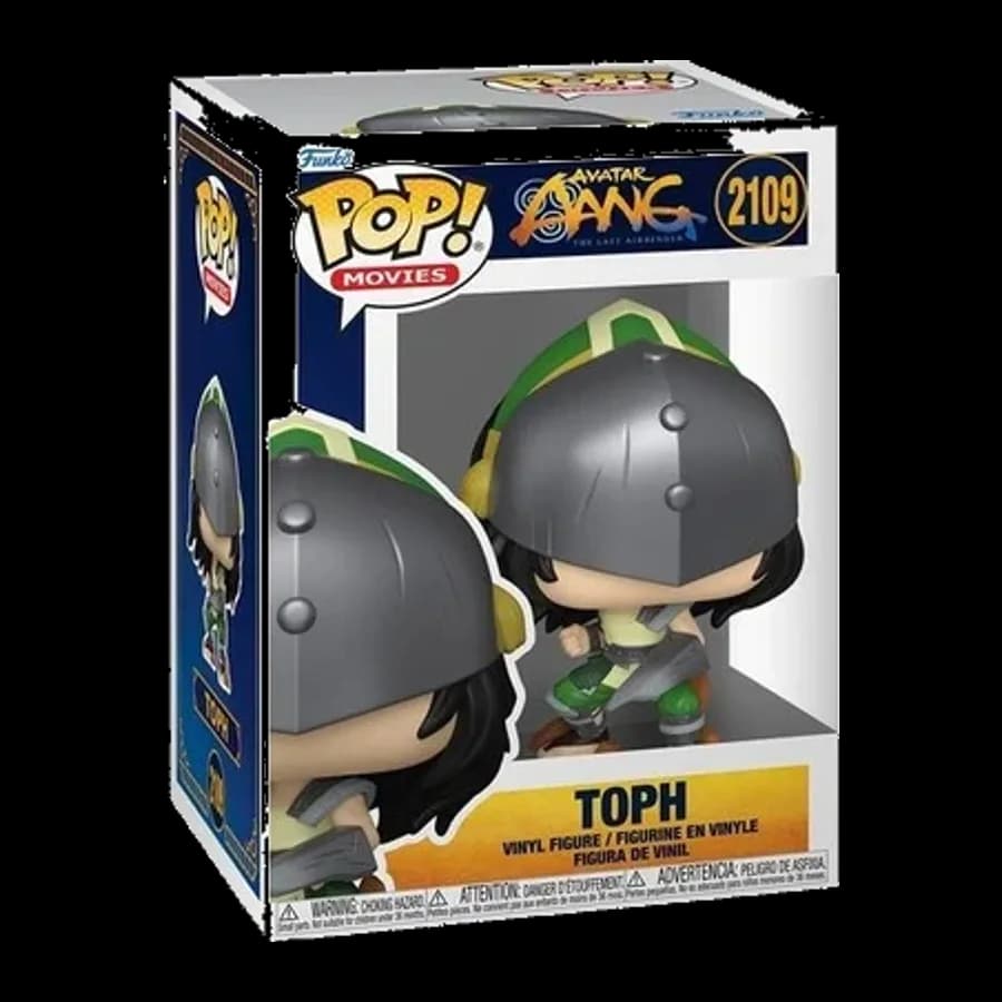 FUNKO POP! MOVIES: AVATAR AANG: THE LAST AIRBENDER - TOPH #2109 VINYL FIGURE