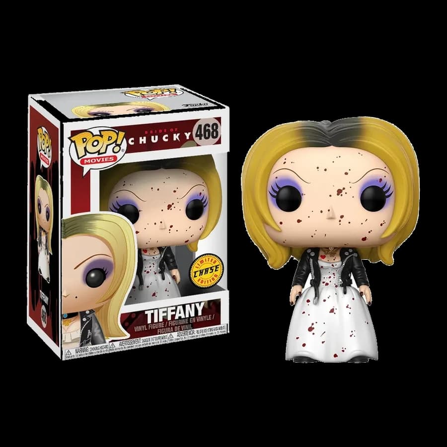FUNKO POP! MOVIES: BRIDE OF CHUCKY - TIFFANY {CHASE EDITION} #468 VINYL FIGURE