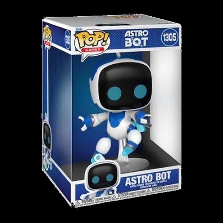 FUNKO POP! JUMBO GAMES: ASTRO BOT - ASTRO BOT #1305 VINYL FIGURE (10'')