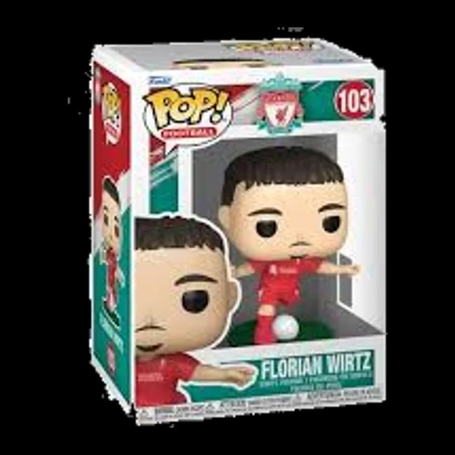 FUNKO POP! FOOTBALL: LIVERPOOL - FLORIAN WIRTZ #103 VINYL FIGURE