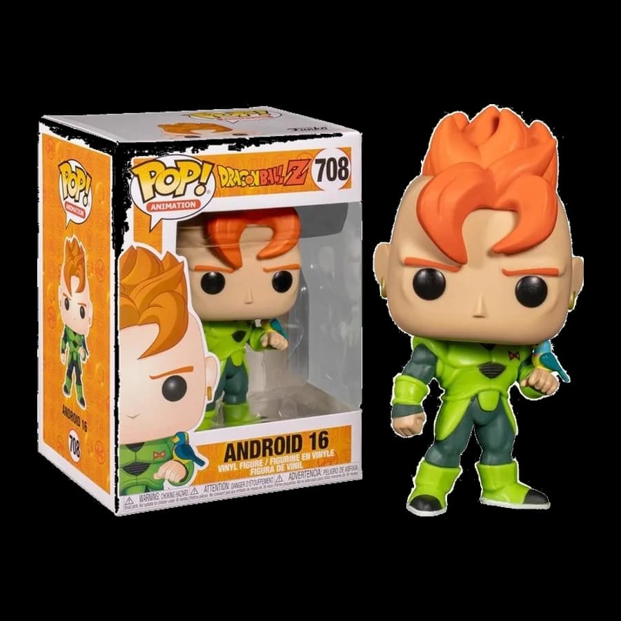 POP! ANIMATION - DRAGON BALL Z - ANDROID 16 #708 VINYL FIGURE