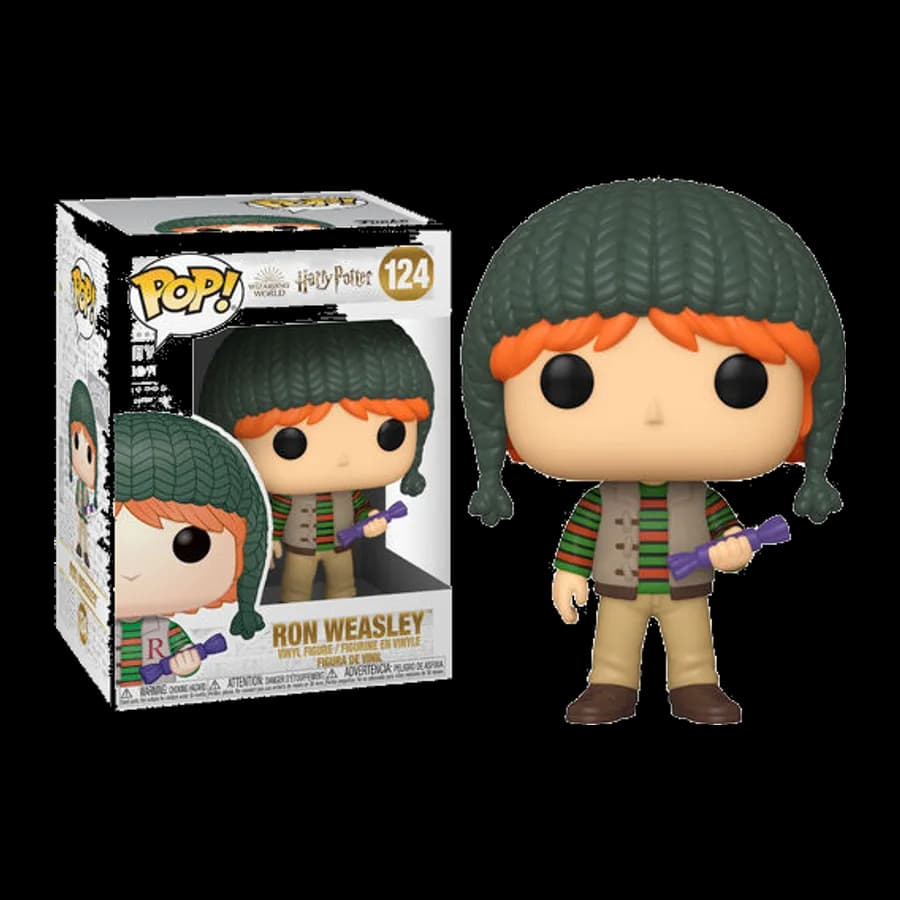 FUNKO POP! HARRY POTTER: HOLIDAY - RON WEASLEY #124 VINYL FIGURE