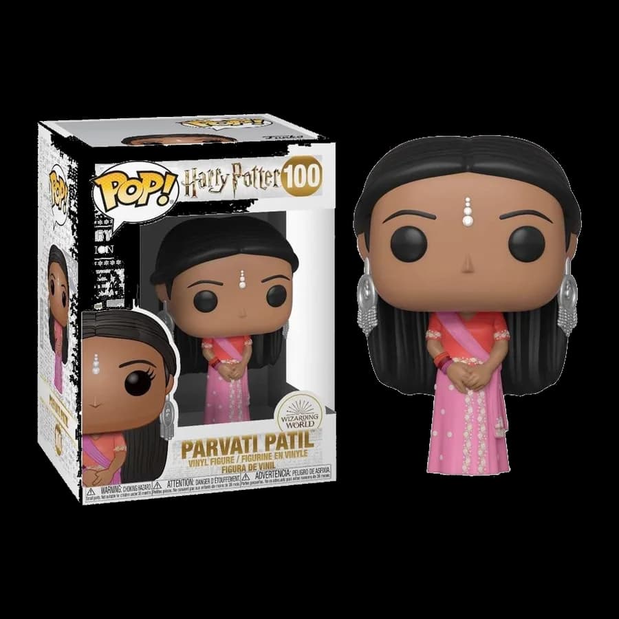 FUNKO POP! HARRY POTTER : PARVATI PATIL (YULE) # 100 VINYL FIGURE