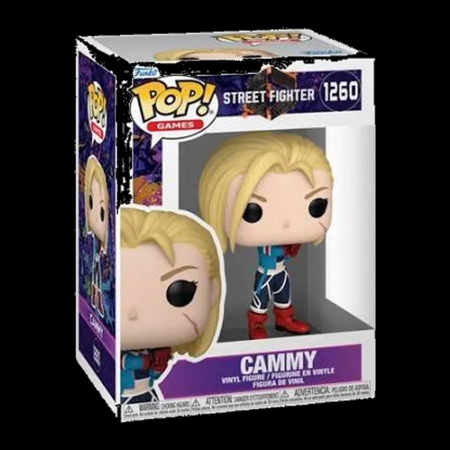 FUNKO POP! GAMES: STREET FIGHTER - CAMMY #1260 VINYL FIGURE