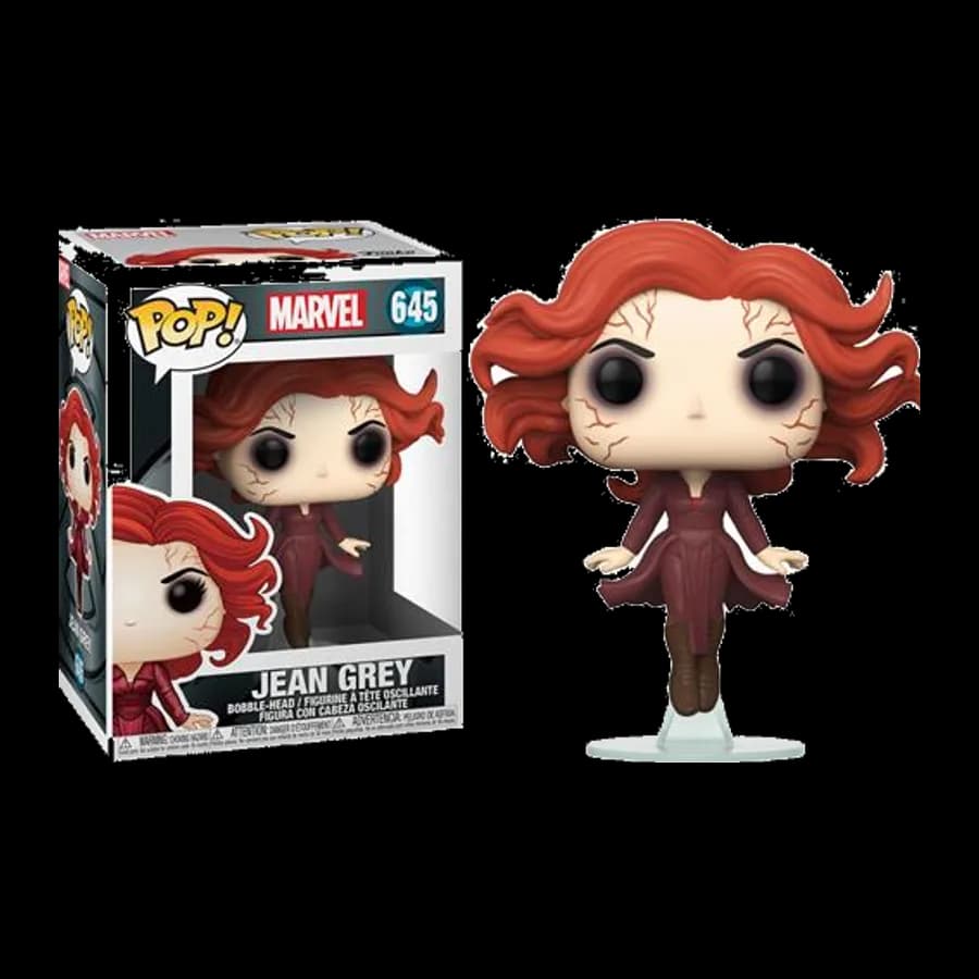 FUNKO POP! MARVEL : X-MEN 20th - JEAN GREY #645 BOBBLE HEAD VINYL FIGURE