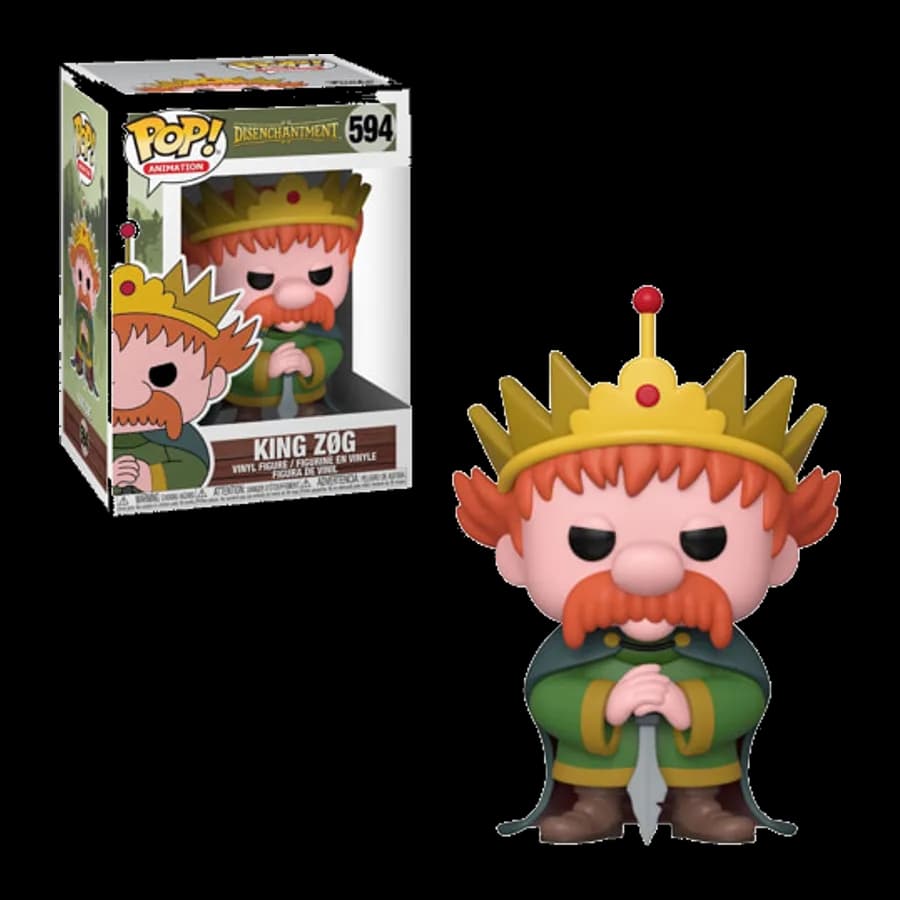 FUNKO POP! ANIMATION DISENCHANTMENT KING ZOG #594 - VINYL FIGURE