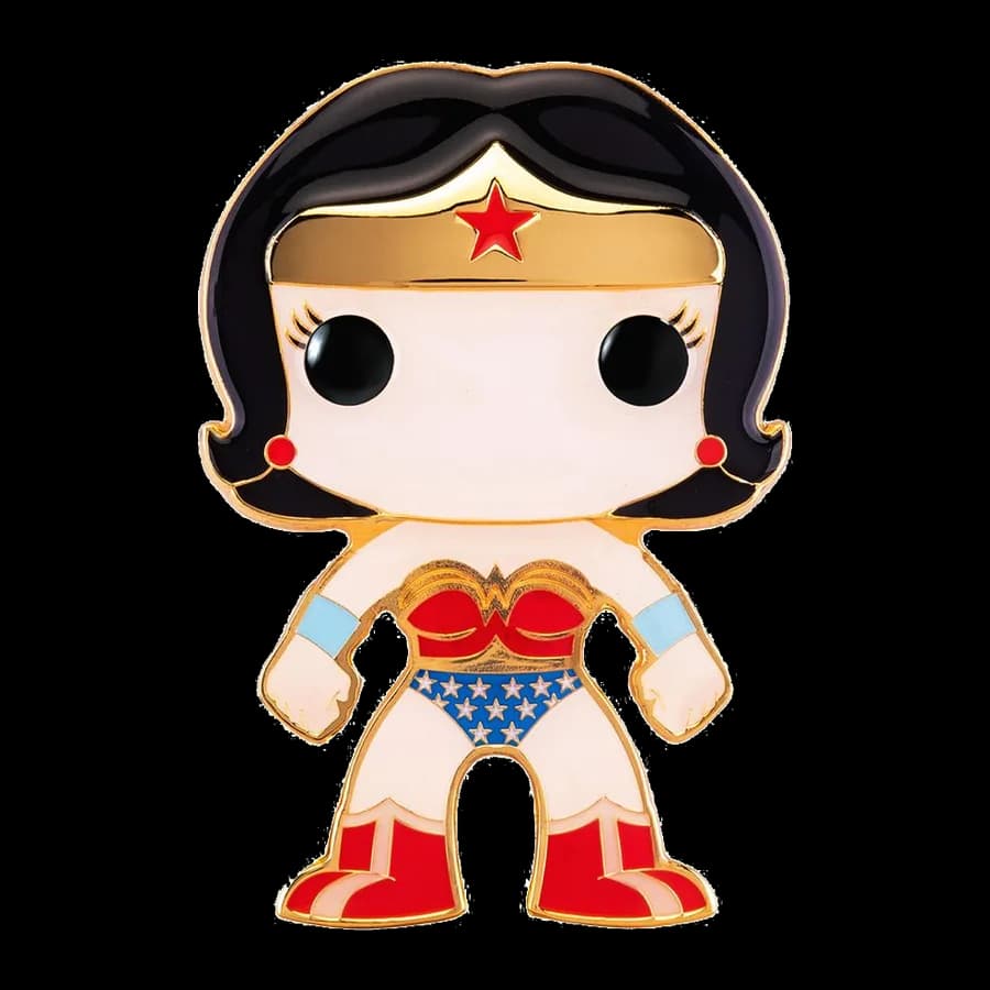 FUNKO POP! SUPER HEROES - WONDER WOMAN #04 LARGE ENAMEL PIN
